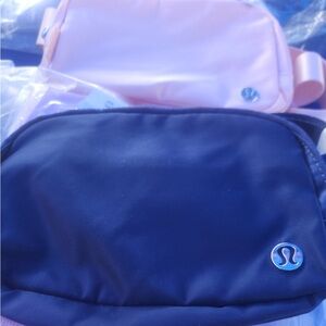 ALO Yoga Blue and Pink Accessories